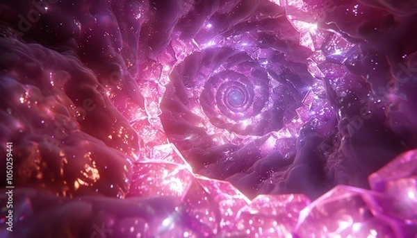 Fototapeta Infuse a mesmerizing blend of futuristic gadgets and cultural celebrations through a creative worms-eye view