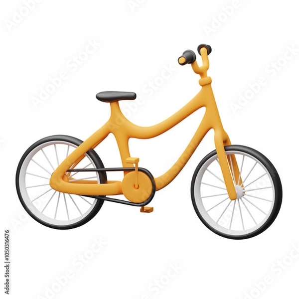 Obraz Bicycle 3d illustration
