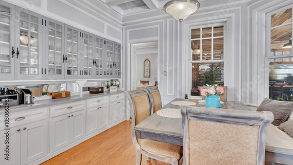 Obraz Historic home interior exterior architecture