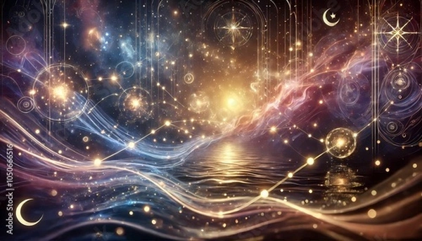 Fototapeta 幻想的な背景素材