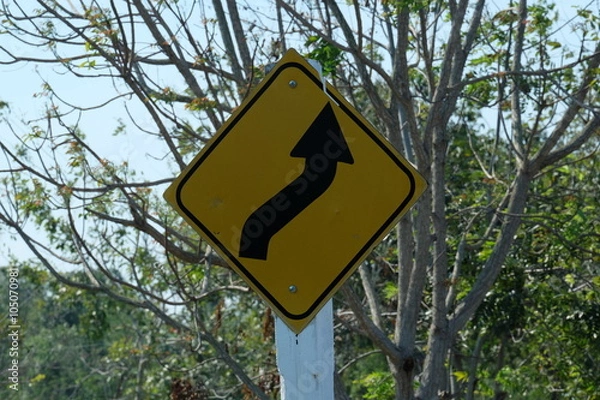 Fototapeta Road Sign