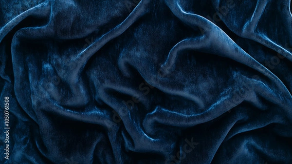 Fototapeta abstract background luxury cloth or liquid wave or wavy folds of silk texture satin velvet material or luxurious