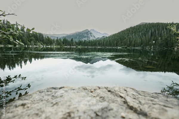 Obraz lake in mountains