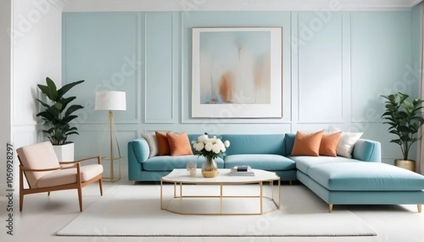 Fototapeta Photo interior modern design room
