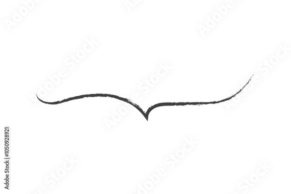 Fototapeta シンプルな線のあしらいイラスト