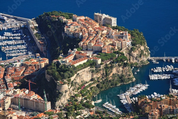 Obraz Le rocher de Monaco