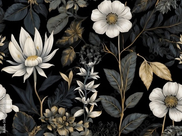 Obraz pattern with flowers