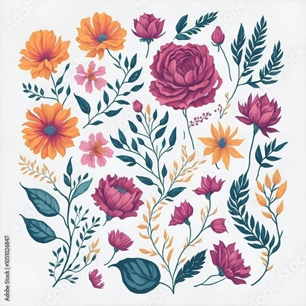 Fototapeta floral pattern