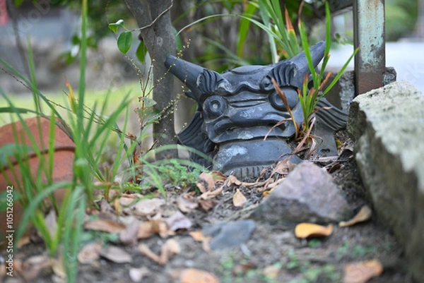 Obraz 使い終わった鬼瓦