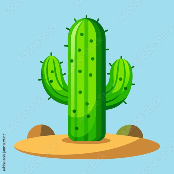 Obraz cactus in the desert