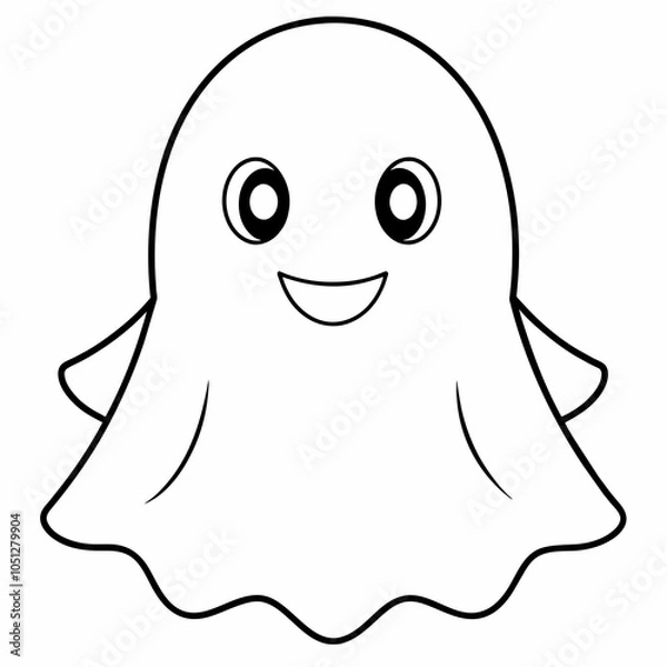 Obraz cartoon ghost