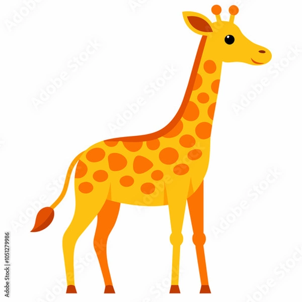 Obraz giraffe illustration