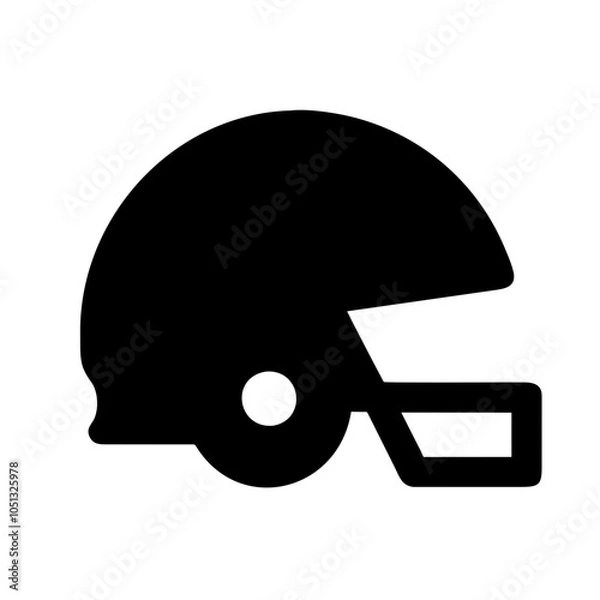 Obraz helmet on a white background
