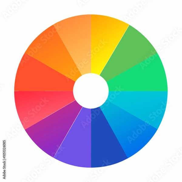 Obraz color wheel