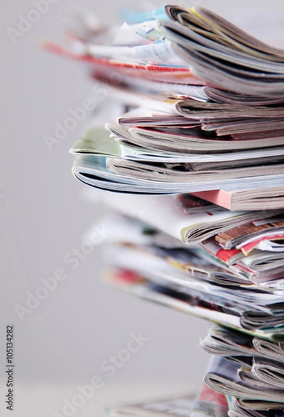 Fototapeta newspapers