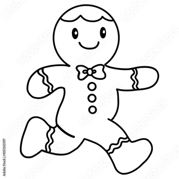 Obraz Ginger bread in chrismas theme