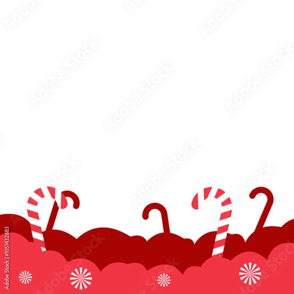Obraz Pile Christmas Candy Footer