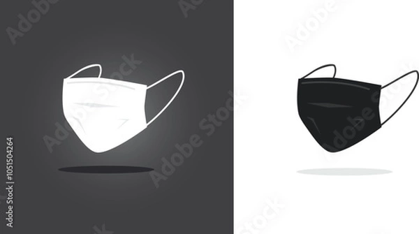 Obraz Mask Icon Vector set Illustration