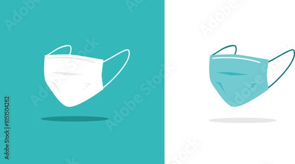 Obraz Mask Icon Vector set Illustration