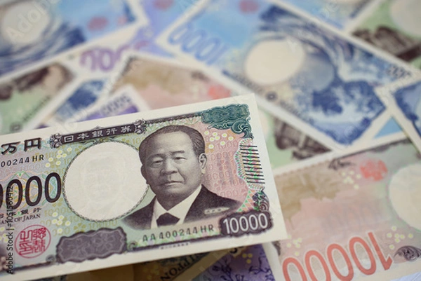 Obraz 一万円札　日本の紙幣