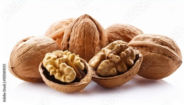 Obraz walnuts and nutcracker