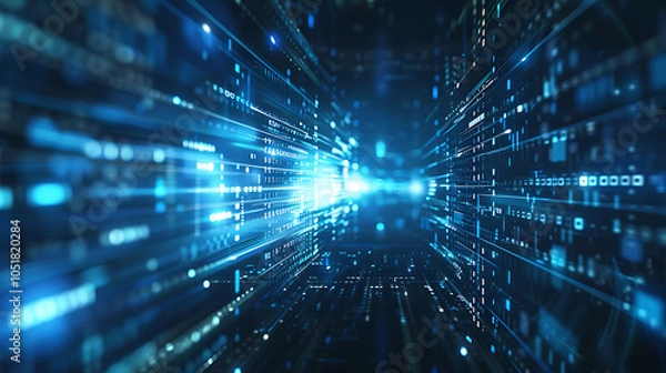 Fototapeta technology banner