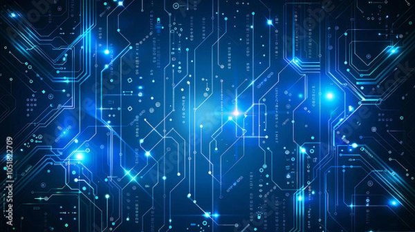 Fototapeta technology banner