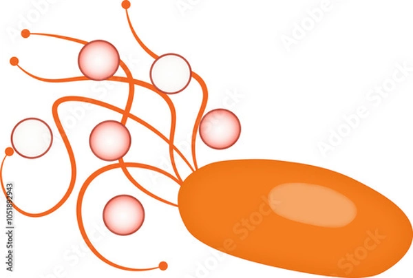 Obraz Ideonella- Plastic eating bacteria