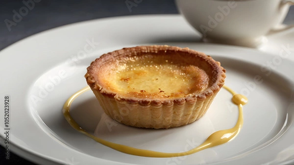Obraz baked_Milk_Tart