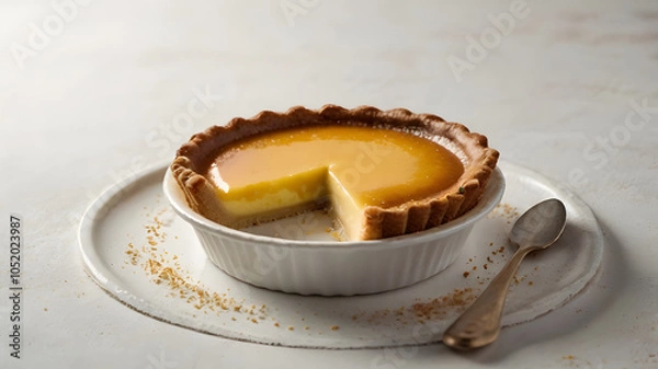 Obraz baked_Milk_Tart