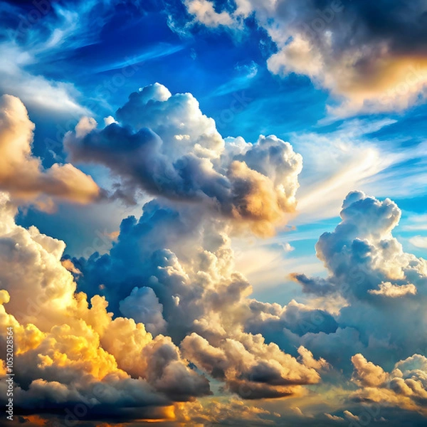 Fototapeta nice clouds