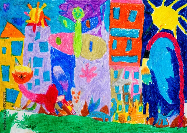 Obraz Children's drawing