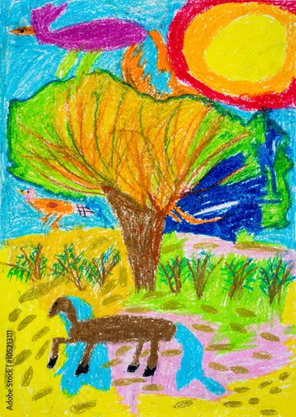 Obraz Children's drawing