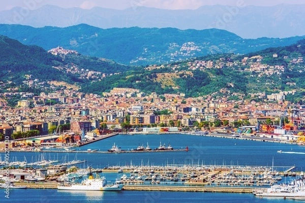 Fototapeta La Spezia Cityscape