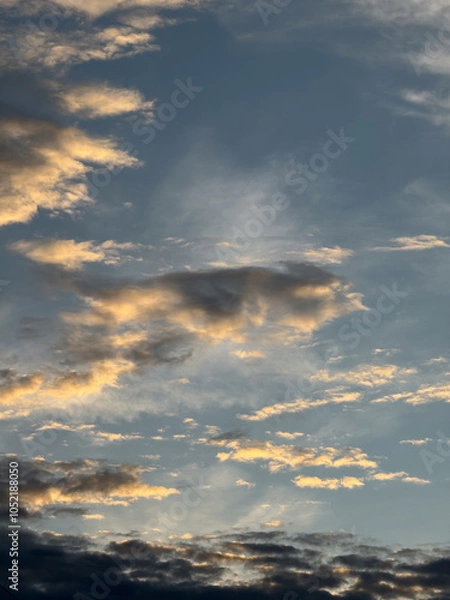 Obraz sunset in the sky