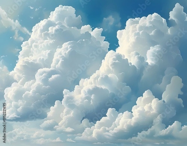 Fototapeta sky and clouds