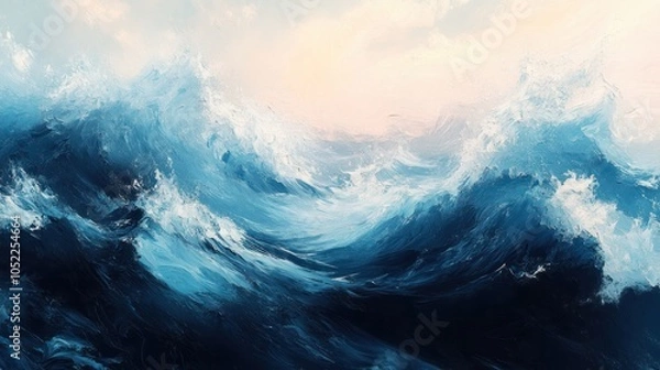 Obraz Ocean Waves Painting