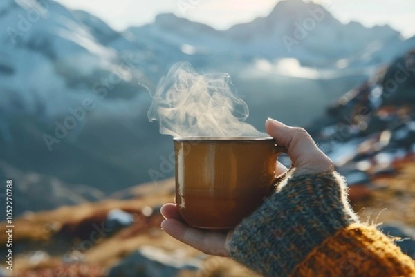 Fototapeta Warmth in the Mountains"