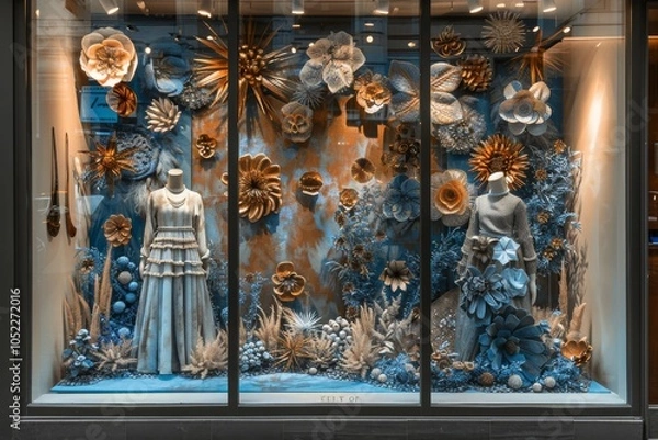 Fototapeta Floral Elegance Display