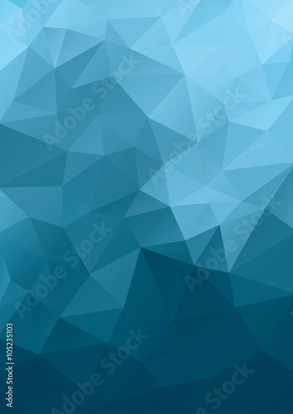 Fototapeta Abstract Polygon Texture Background