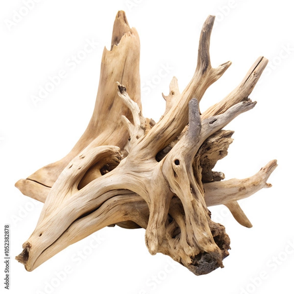 Obraz Driftwood on transparent background