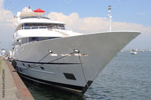 Obraz mega yacht