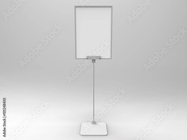 Fototapeta Flyer Display 3D Render