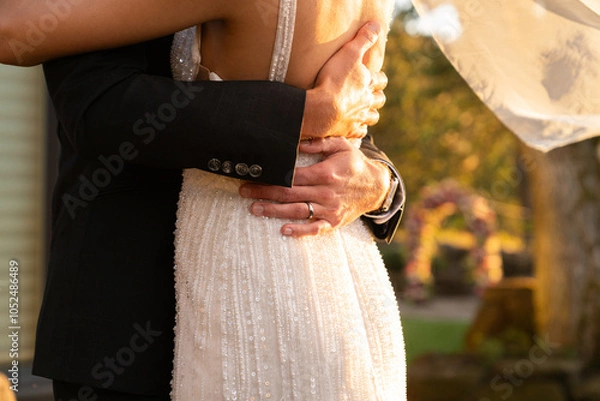 Obraz bride and groom