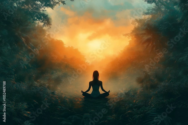 Obraz Le bien-être, la méditation