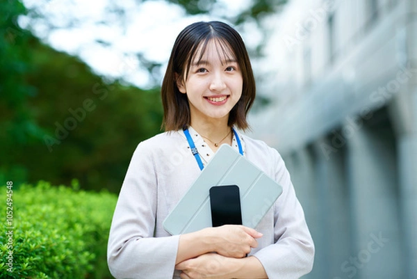 Obraz 若手ビジネスウーマンのポートレート