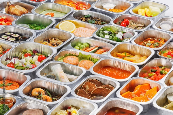 Obraz Food in the containers 
