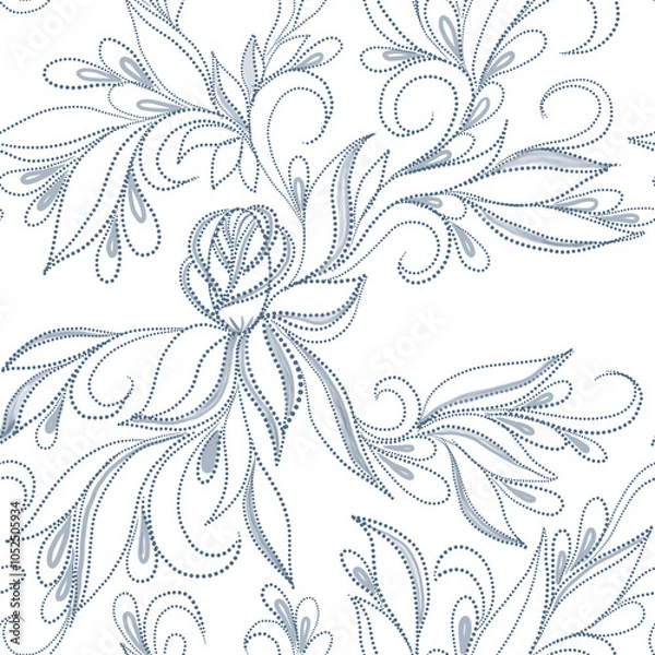 Obraz seamless floral pattern