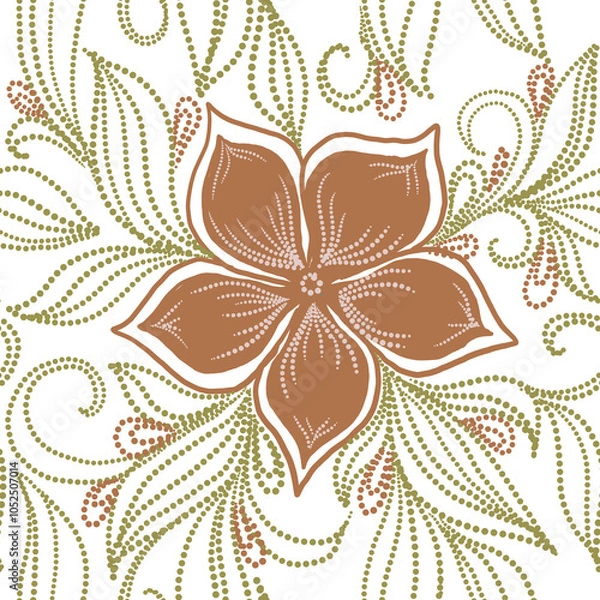 Obraz seamless pattern with flowers