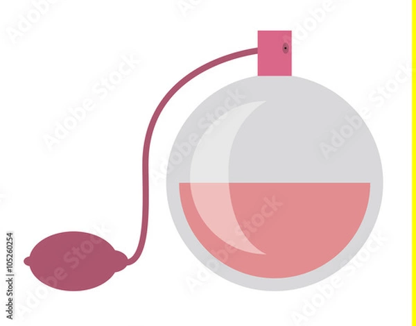 Fototapeta Parfum Flacon freigestellt Vektor